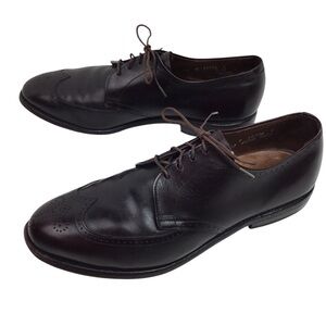 Allen Edmonds Tom Dick Harry Wingtip Leather Derby Dress Shoes Cordovan